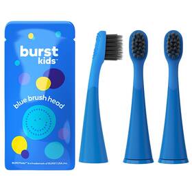 Burst 850032281041 Burstkids Toothbrush Heads 3-pack - Genuine For A Perfect Fi