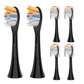 Bu-f2015-08-01-bk-6pc Butomky Replacement Toothbrush Heads For Philips Sonicare 6 Pack Brush H