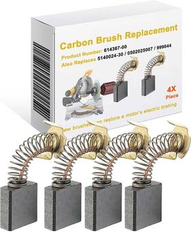 614367-00  Carbon Brushes Inc Replacement Carbones Para Accessories 4-pack Motor Brush