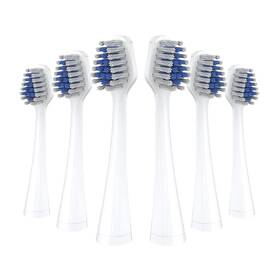 Stb001 Carepik Replacement Toothbrush Heads Compatible With 1 Count Pack Of 6 White
