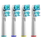 Cd34007004mx Aroccom Replacement Toothbrush Heads Dual Clean Braun Oral 614324301721