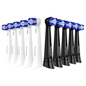 Cns-io10p-mix-us Chinystyle Toothbrush Replacement Heads Compatible With Oral B Io Toothbrushe