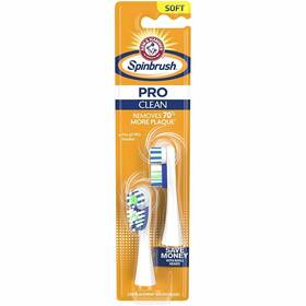 Church & Dwight Co. Inc. 061700200572 Arm And Hammer Soft Spinbrush Pro Deep Clean Replacement Brush With Refill Heads