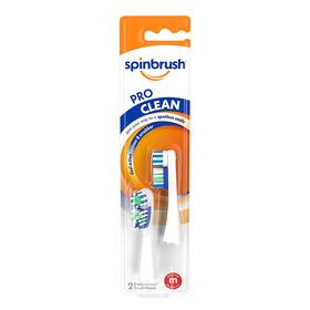 Church & Dwight - Personal Care 744110654219 Spinbrush Pro Clean Replacement Heads Medium Bristles For Battery Toothbrush