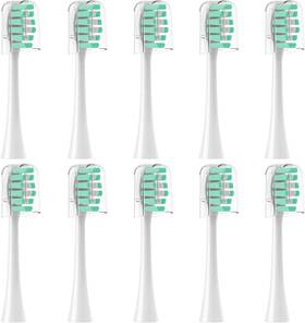 Cilgewh 313042362303 Replacement Toothbrush Heads For Gleem Electric White 10 Pack