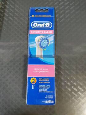 Clean 006540892473 Oral-b Sensitive Toothbrush Heads Replacement Pack Of 2 #s2