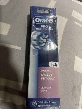 Clean 700216069908 Oral-b Pro Sensitive Toothbrush Heads Replacement Pack Of 3