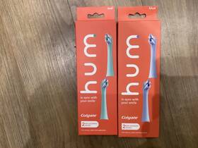 Colgate 035000980267 14 Total 7 2-packs Hum Toothbrush Replacement Heads Blue Brand New Nib
