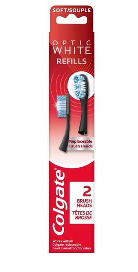 Colgate 035000982018 2 Brush Pack Keep Deep Clean Replaceable Heads Toothbrush Refill