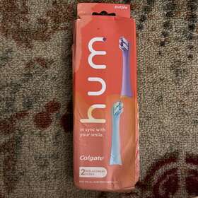 P9941978 Colgate Hum Toothbrush Replacement Head - 2 Pack Purple