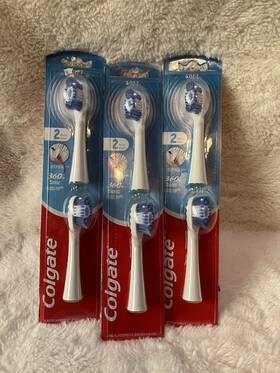Ps0013515 Colgate New Lot Of 3 360 Sonic Floss-tip Soft Bristle Replacement Head 2-pack
