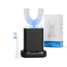 Coobst B0g7xqlw15 U-shaped Electric Toothbrush For Adults 1 Count Pack Of Black