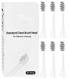 10a-suri-gw06 Copimy 6 Pack Gum Care Replacement Brush Heads Compatible With Suri Electric White