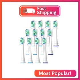 Hx746c12w Cusnikelo Replacement Heads Compatible With Sonicare Toothbrush Brush Head Fo
