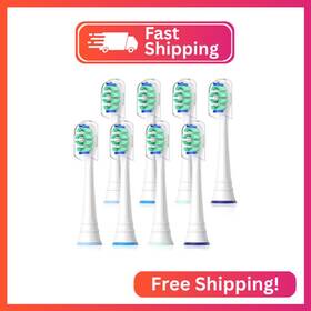 Hx746c8w Cusnikelo Replacement Heads Compatible With Sonicare Toothbrush Brush Head Fo