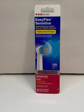 Cvs 050428296806 Cvshealth 3 Replacement Brush Heads Compatible With Most Oral-b Power Handles
