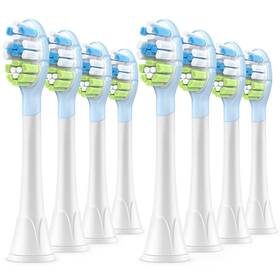Dailywhite 748887922342 8 Pack Superior Clean Replacement Brush Heads Compatible With Philips Sonicar