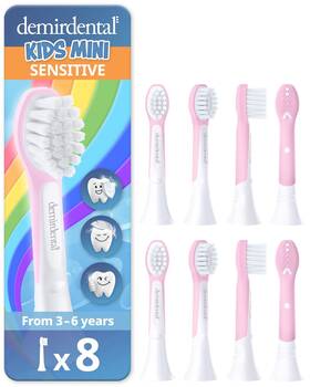 Demirdental 260761081397 Kids Mini Toothbrush Heads Compatible With Philips Sonicare