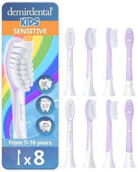 Hx6048 Demirdental Kids Toothbrush Heads Compatible With Philips Sonicare