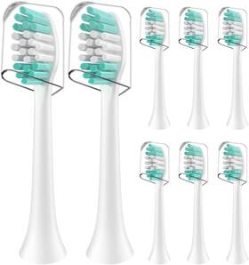 Ds-0530 Densecc Replacement Toothbrush Heads Compatible With 8 Count Pack Of 1 White