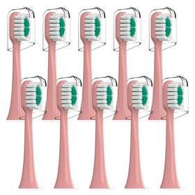 Ds-air0226 Densecc Replacement Brush Heads Compatible With Aquasonic 10 Count Pack Of 1 Blush