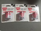 Dental Floss Poh Lot Of 3 No Wax Unwaxed Classic 490 Nylon Pack 300 Yards 076757200093