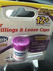 Dentek Dental Temparin Max Repair Lost Fillings Loose Caps 12 Repairs Nip 047701001233