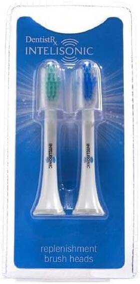Dentistrx 726084832497 Intelisonic Brush Heads Refill Original 2 Ea