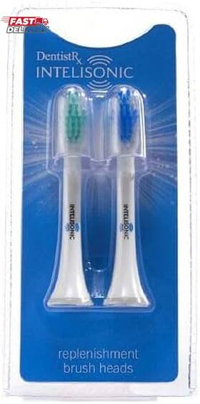 Dentistrx 744110163964 Intelisonic Brush Heads Refill Original 2 Ea