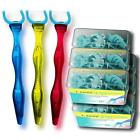 Dfx3 Dental Floss Generation Flosser Handle Extra Strength Heads 713440925030