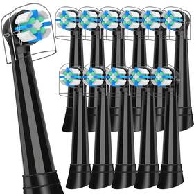 272usio-92-12bk Diamondsmile.io 12 Pack Heads With Oral B 2/3/4/5/6/7/8/9/10/deep Clean Series Toothbru