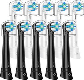 Diamondsmile.io 445027766745 10 Pack Replacement Heads Compatible With Oral B 2/3/4/5/6/7/8/9/10/deep Clea