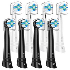 Xiniouy-828-14bw Diamondsmile.io 8 Pack Heads Compatible With Oral B 2/3/4/5/6/7/8/9/10/deep Clean Serie