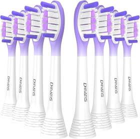 Dinatis 445013916987 10 Pcs Replacement Toothbrush Heads For Philips Sonicare Electric Pro