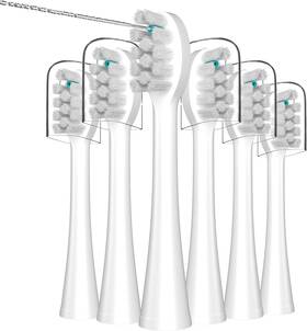 Sf01 Earouth 445004643694 Replacement Flossing Toothbrush Heads With Covers For Waterpik Sonic Fusion