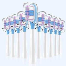 Earouth 721295767392 10 Pack With Laifen Wave Toothbrush Heads For Ultra