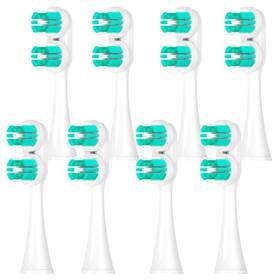 Earouth 735851445648 8 Pack Compatible With Spinbrush Pro Clean 1 Count Of White