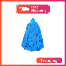 Easeyourday Mopheadloopbl-1 Microfiber Cloth String Mop Head Refill Loop End Screw On