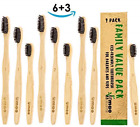 Ef001 Mao Bamboo Toothbrush Pack Of For Your Family 696576137563