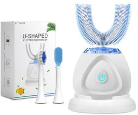 Tb-w-2 Eitvlage 360 Ultrasonic Toothbrush Automatic 1 Count Pack Of White