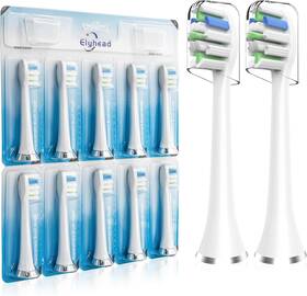 Elyhead 313056516587 Toothbrush Replacement Heads Compatible Aquasonic Black Series/black Series Pro