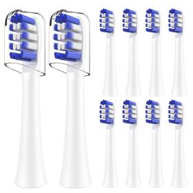 Eh-cw1127 Elyhead Replacement Toothbrush Heads Compatible With 10 Count Pack Of 1 White