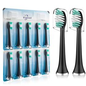 Ey-aqb01 Elyhead Toothbrush Heads Compatible With Aquasonic Black Series/black Series Pro/vibe