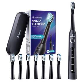Etb-c031-kus Etekcity Electric Toothbrush For Adults And 1 Count Pack Of All Black