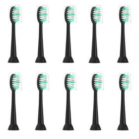 B0bvbp5253 Everystep Replacement Toothbrush Heads 10-pack For Aquasonic Black/vibe Series