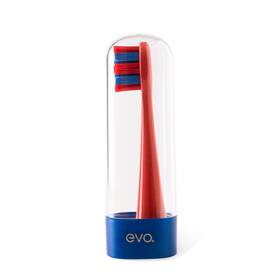 Evo 0s-tnpf-ihsf Spm-1 Plaque Defense Replacement Toothbrush 1 Count Pack Of Red