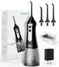 Fc1591 Nicefeel Portable Oral Irrigator Cordless Teeth Cleaner Black