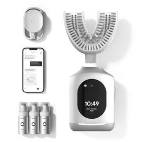 Bndl-01 Feno Smartbrush Electric Toothbrush For Adults 1 Count Pack Of White