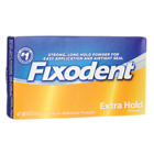 Fix002 Fixodent Denture Adhesive Extra Hold Powder Oz Grams 076660725362