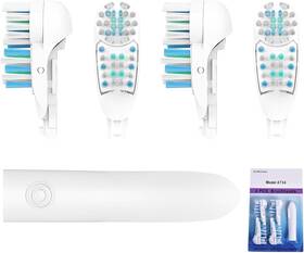 Flystore 313028899830 4x Spin Sensitive Toothbrush Dual Clean Cross Replacements Attachments Brush Hea